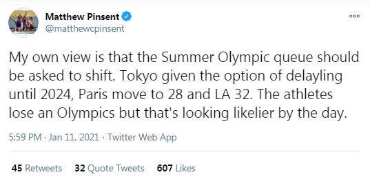 开云在线-英赛艇名宿建议奥运顺延 日方：仍在努力确保办奥